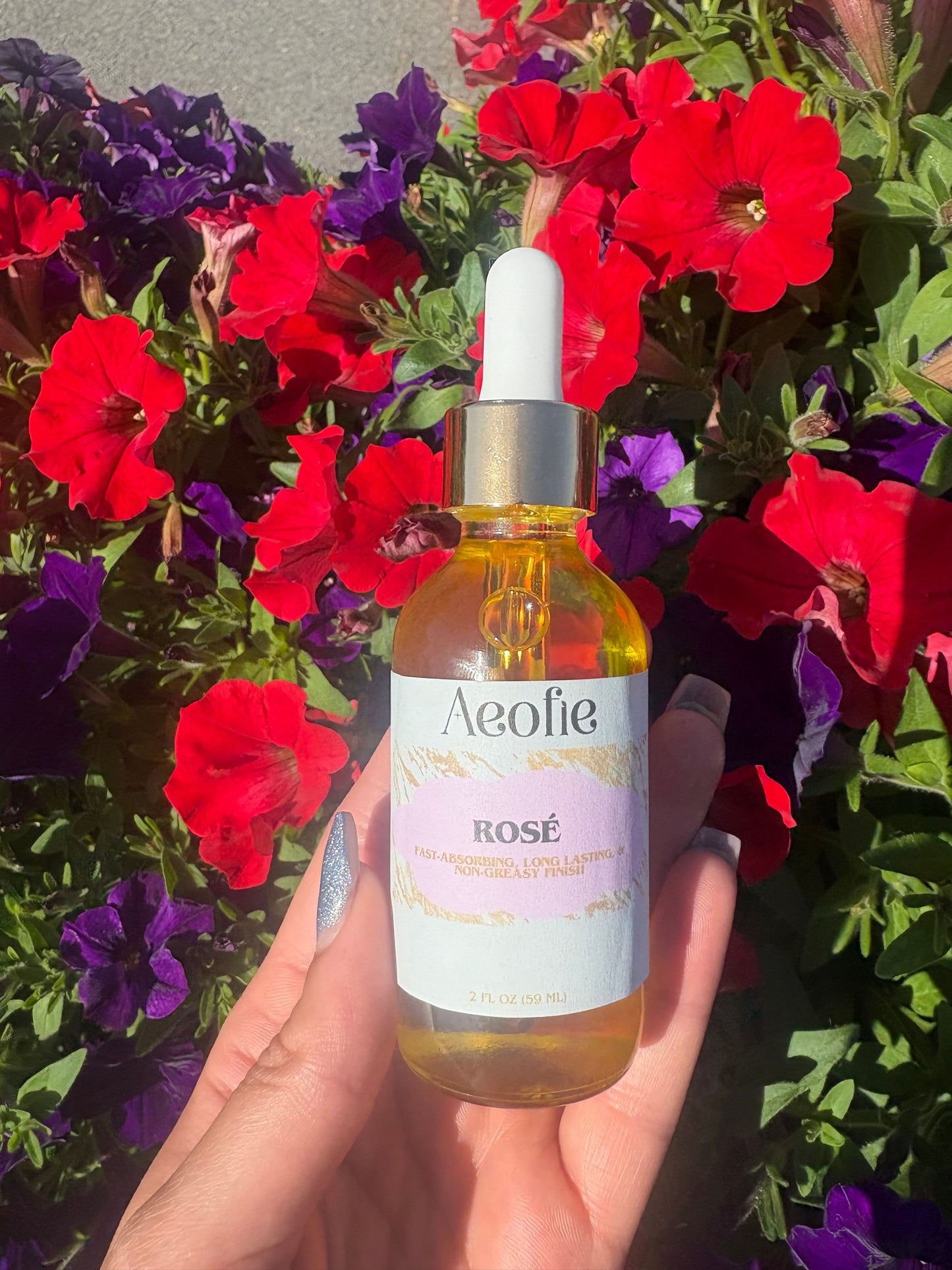 Organic Rosè Body Oil | Deep Hydration & Fast Absorption
