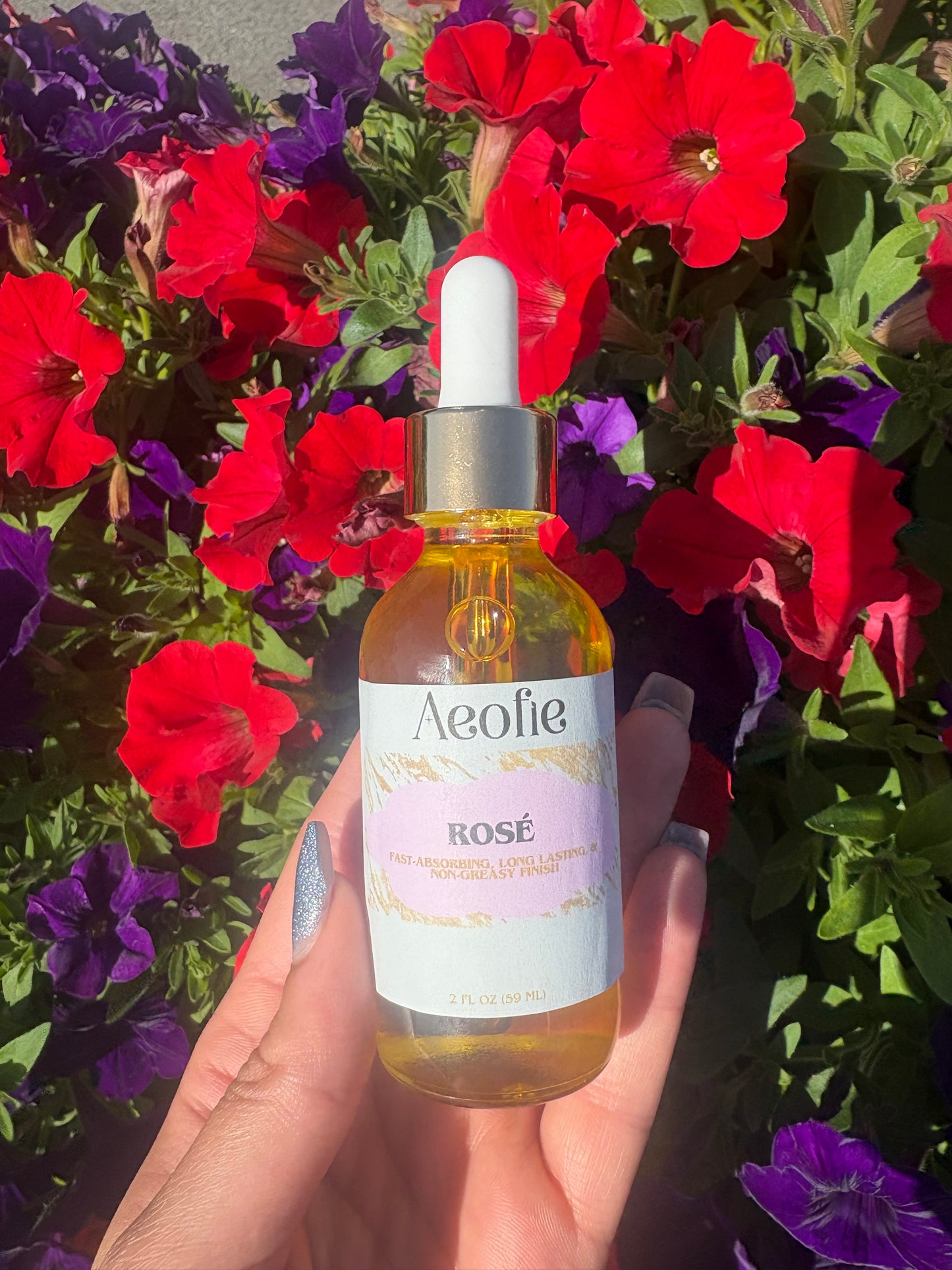 Organic Rosè Body Oil | Deep Hydration & Fast Absorption