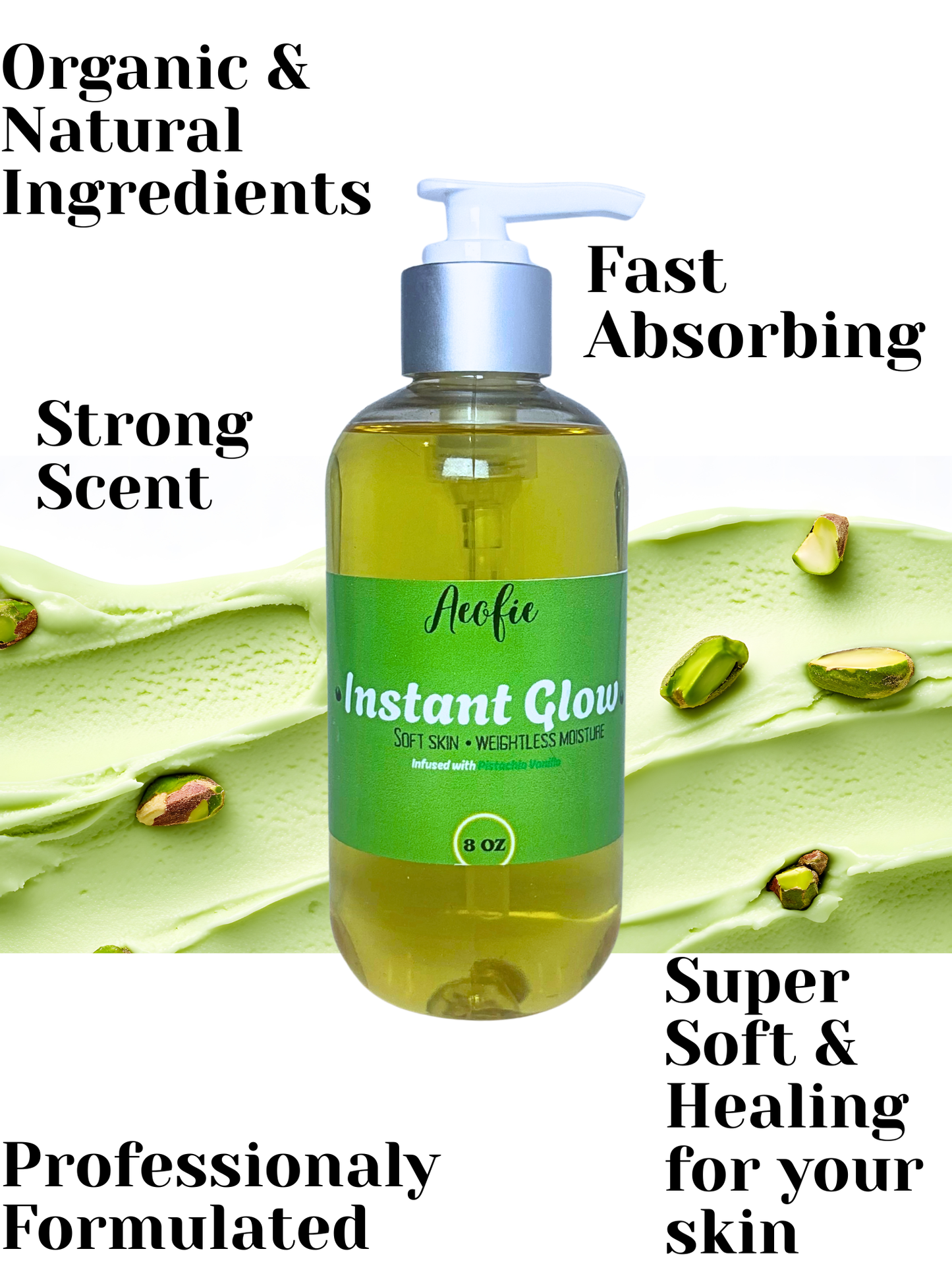 Pistachio Vanilla Body OIl