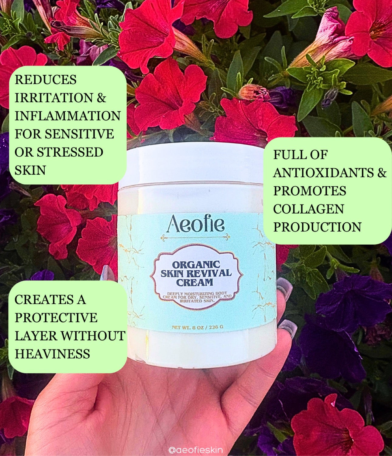 Skin Revival Body Cream Organic & Natural