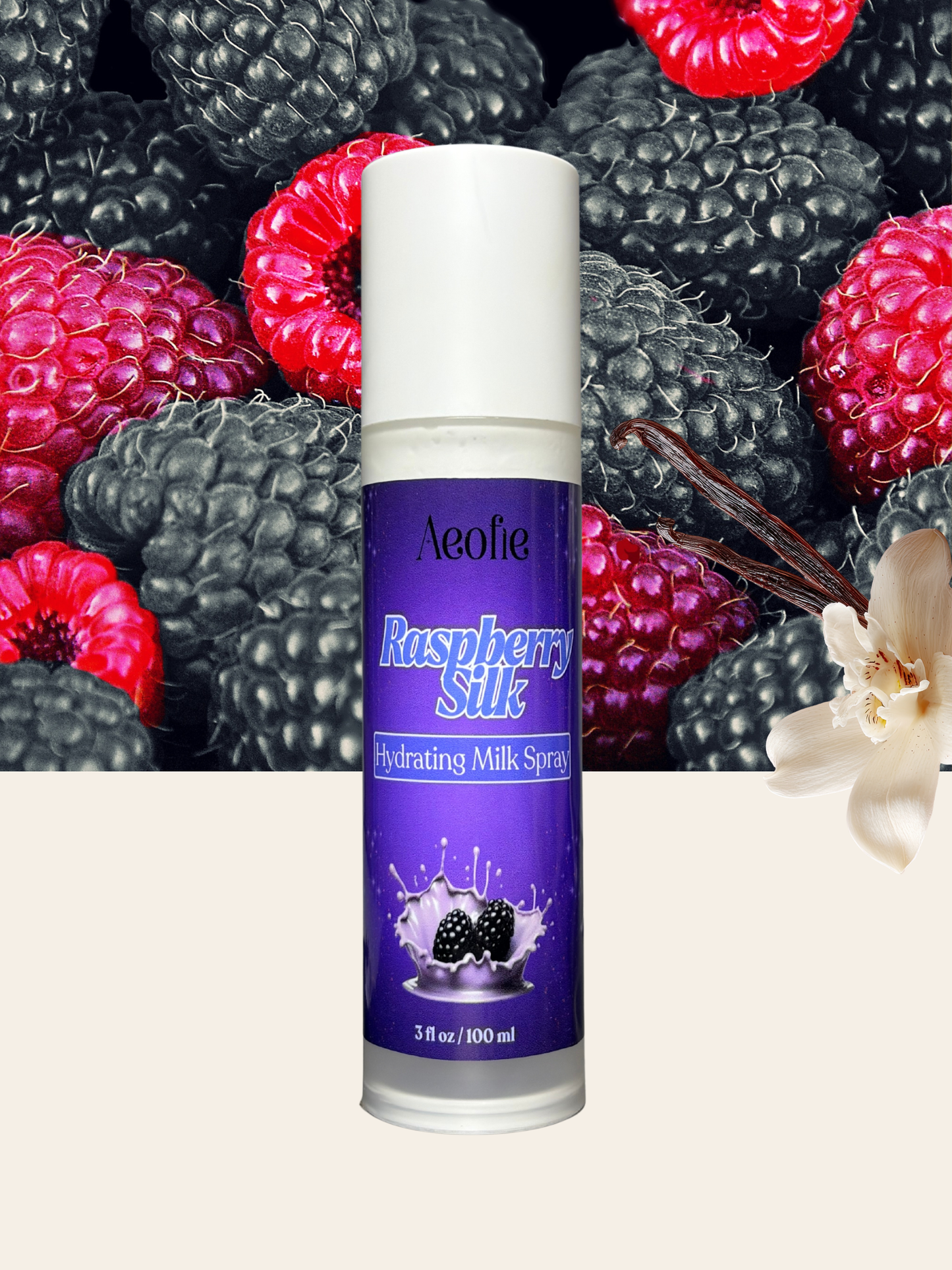 Raspberry Silk Milk Spray Lotion