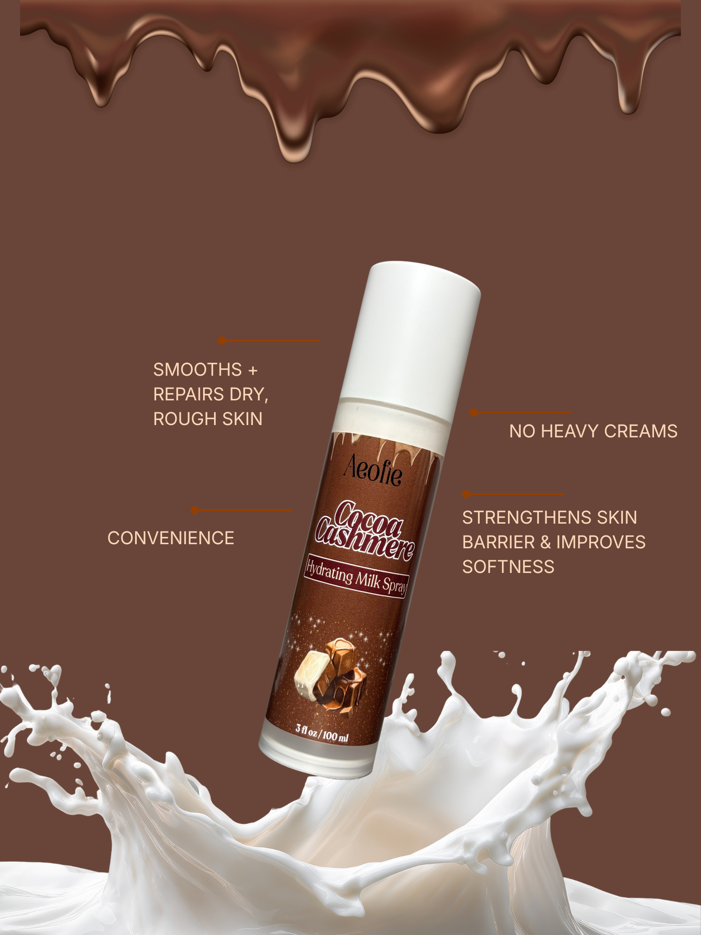 Cocoa Cashmere Milk Spray Lotion