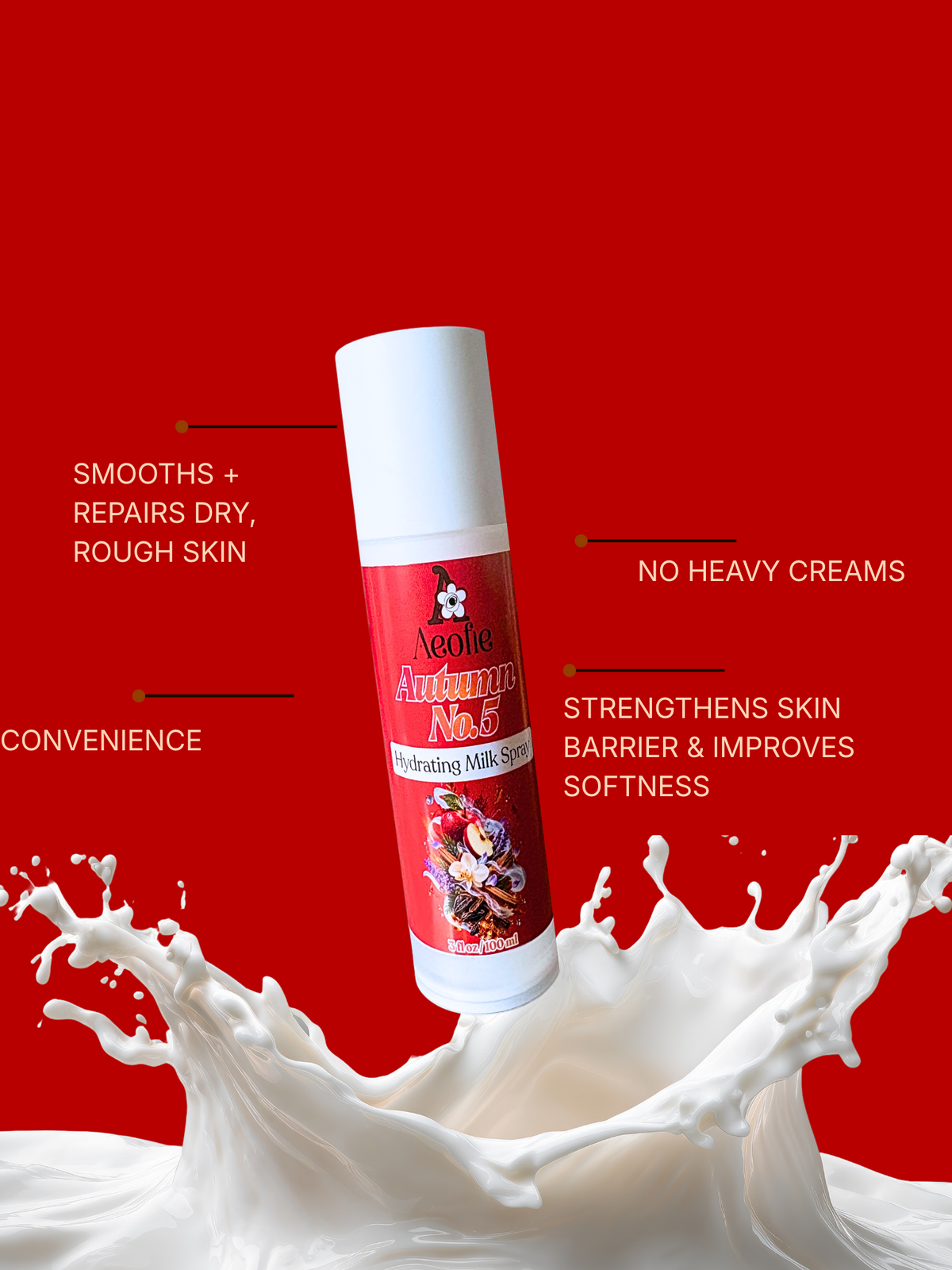 Autumn NO.5 Milky Spray Lotion