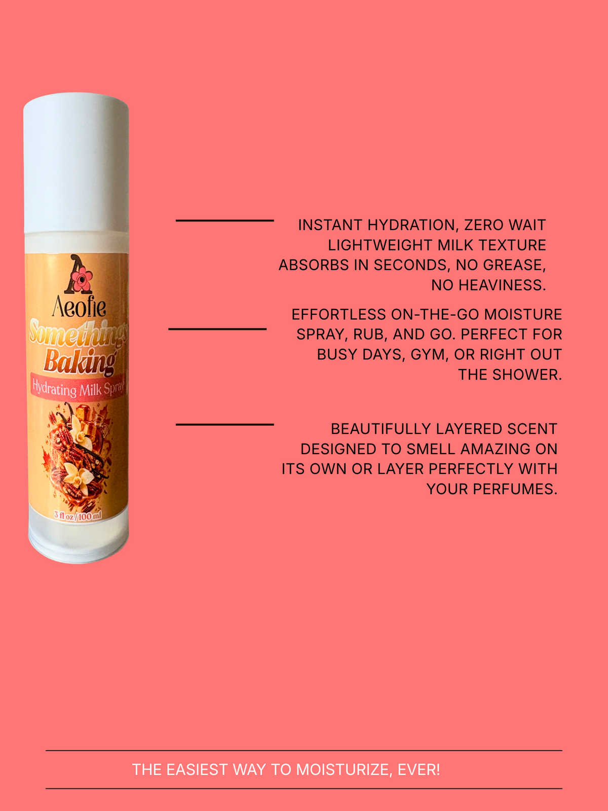 Somethings Baking Milky Spray Lotion