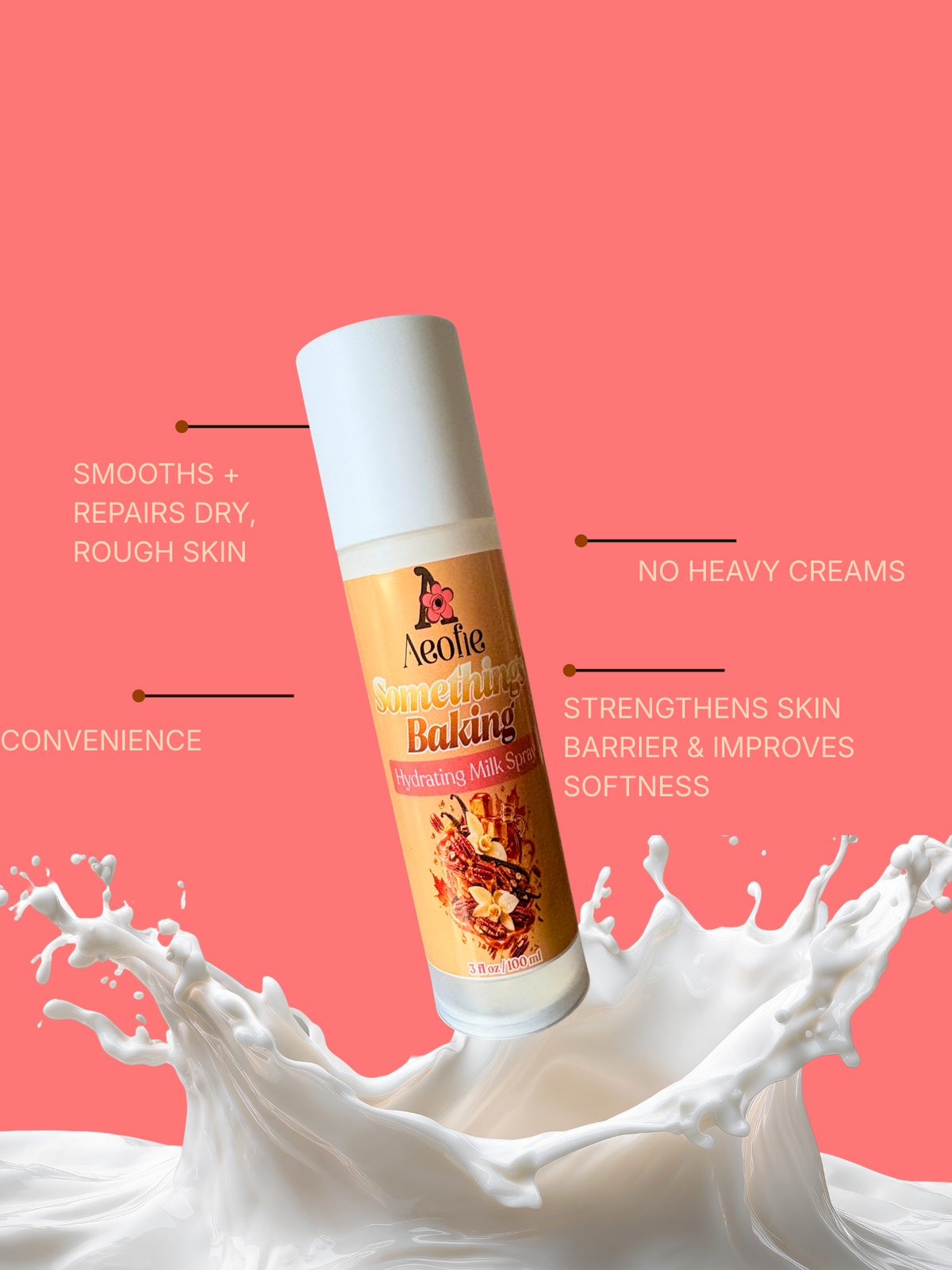 Somethings Baking Milky Spray Lotion