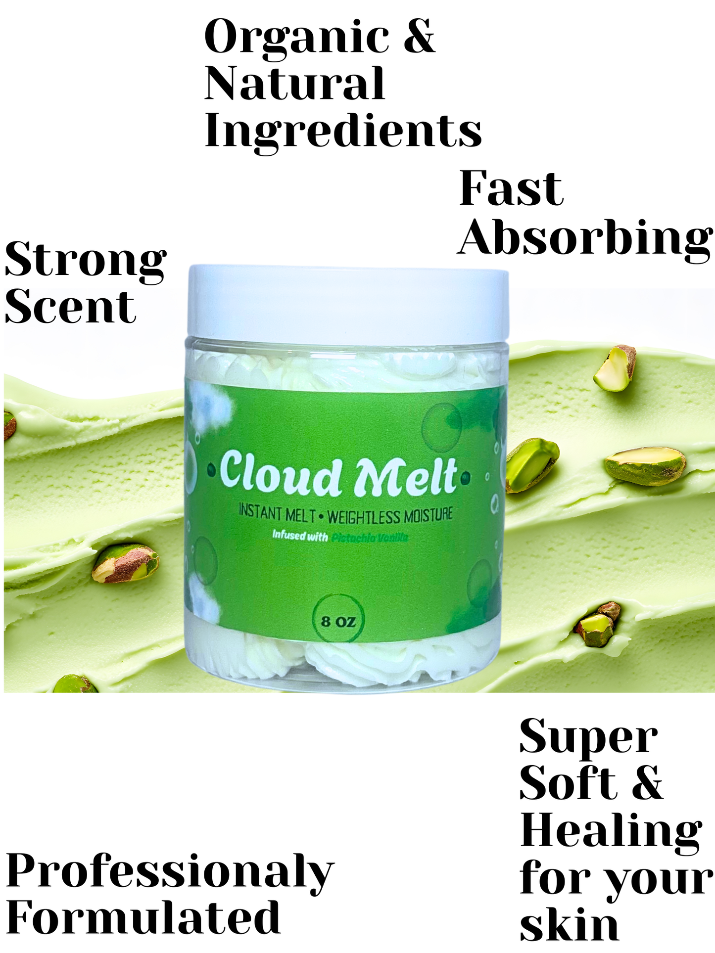 Pistachio Vanilla Cloud Melt